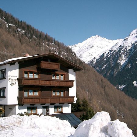 Apartament Fenderhof Sölden Zewnętrze zdjęcie