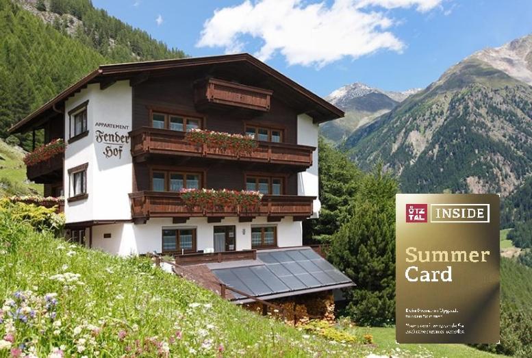 Apartament Fenderhof Sölden Zewnętrze zdjęcie